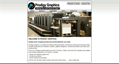 Desktop Screenshot of prodigygraphics.com